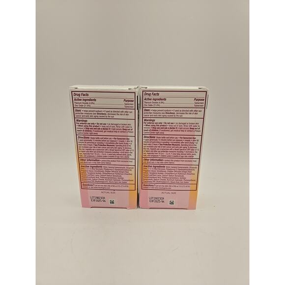 LOT OF 2 Neutrogena Mineral Invisible Daily Face Lotion Suncream SPF 30 1.4 fl - Picture 2 of 3